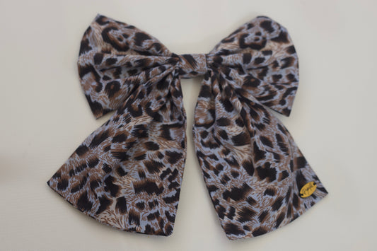 Lazo Carmen Animal Print Grey