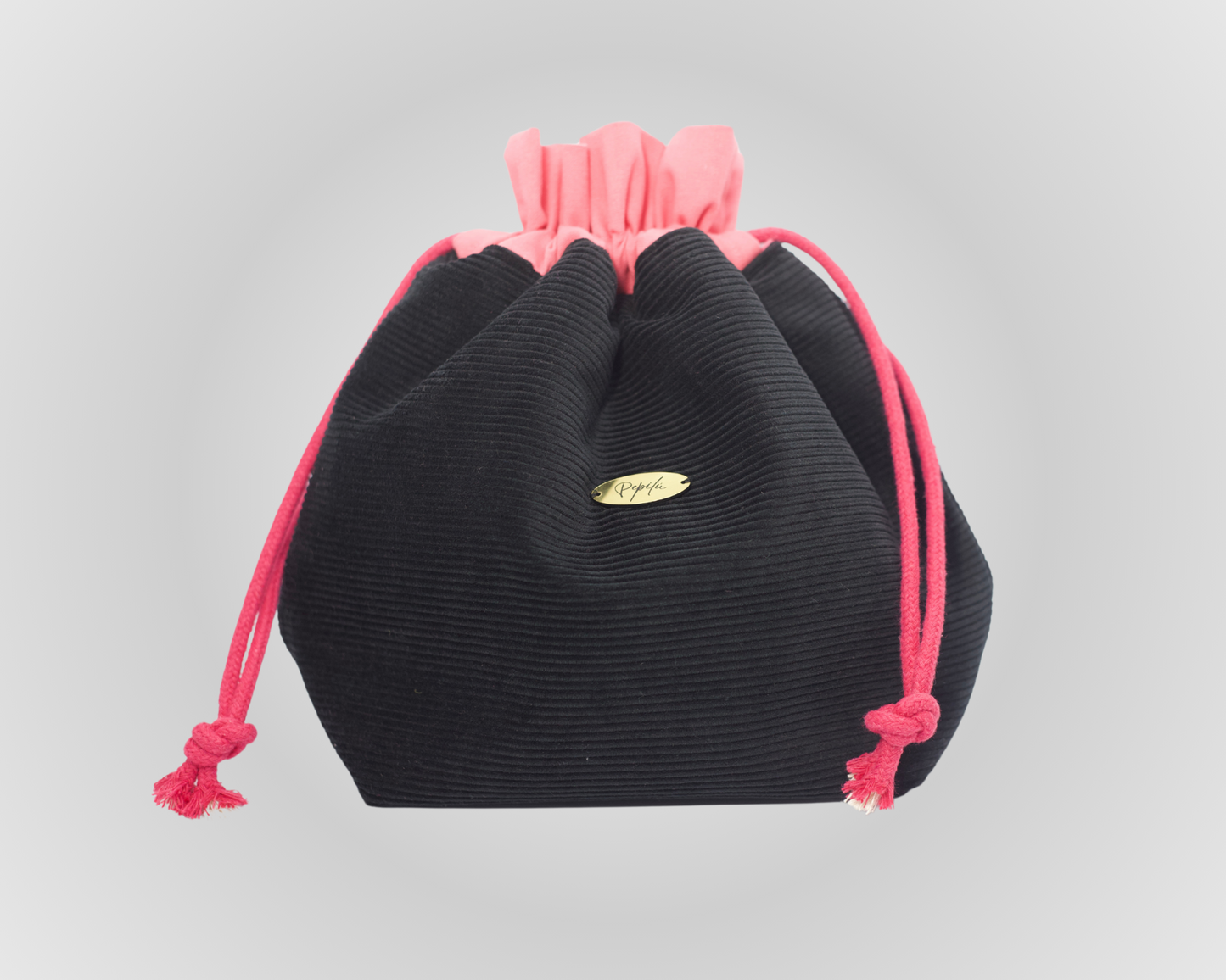 Bolso Berni Negro Rosa